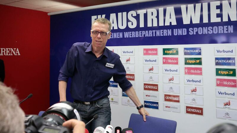 Zweite Amtszeit bei der Wiener Austria