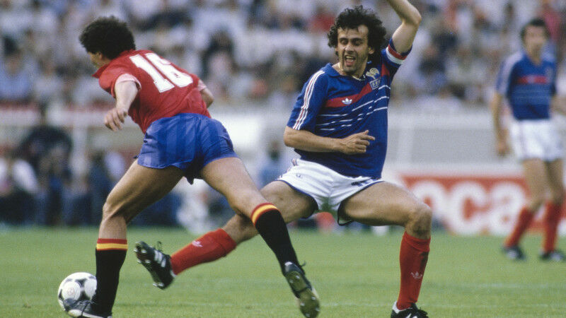 Platini führt Frankreich mit Rekordtreffern zum Heim-Titel