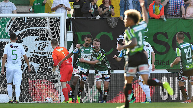 SV Ried siegt bei Weissenböck-Debüt