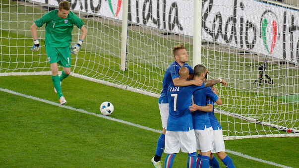 Italien reist mit Test-Sieg zur EURO
