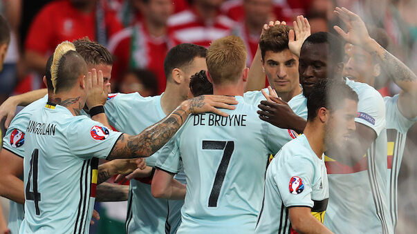Belgien stürmt mit 4:0 ins Viertelfinale