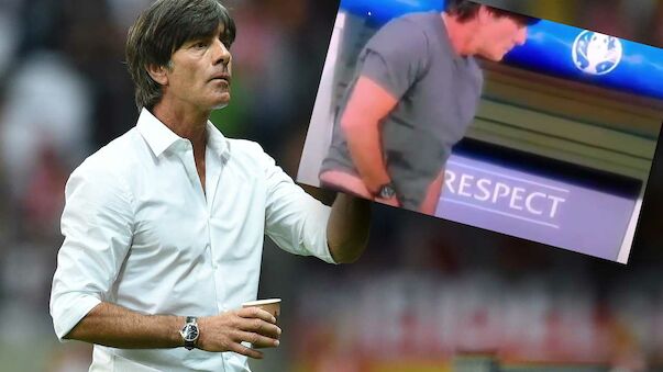 Erwischt: Jogi Löw setzt 