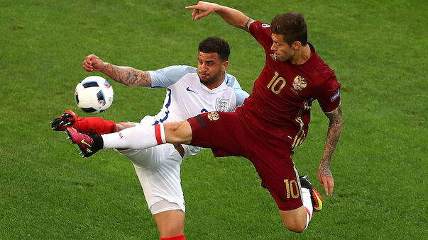 Russland schockt England mit Last-Minute-Ausgleich