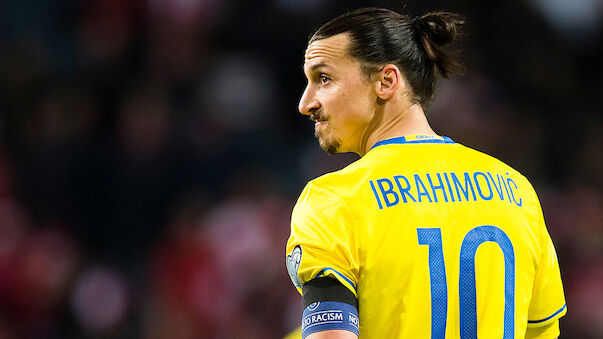 Ibrahimovic fiel Konzentration schwer