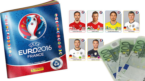 So viel kostet ein volles Panini-Album