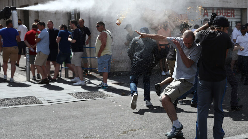 Bilder der heftigen Ausschreitungen in Marseille