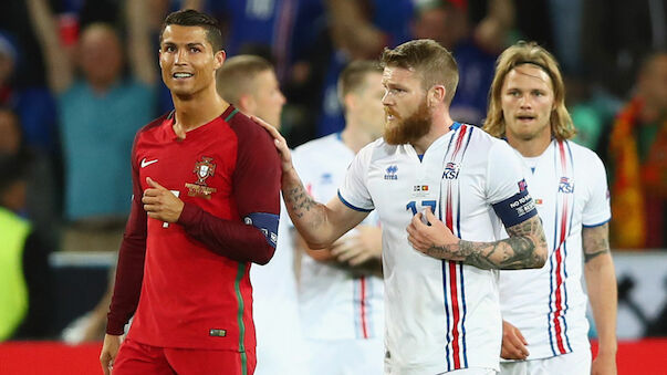 Isländer veräppeln Ronaldo
