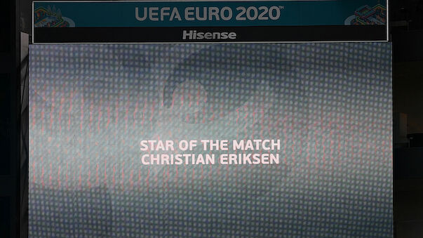 Nach Schock: UEFA zollt Eriksen Respekt