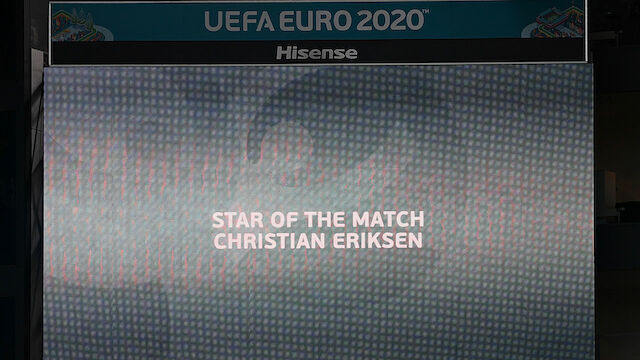 UEFA zollt dem Dänen Christian Eriksen Respekt