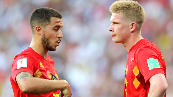 Belgien bangt weiter um De Bruyne und Hazard