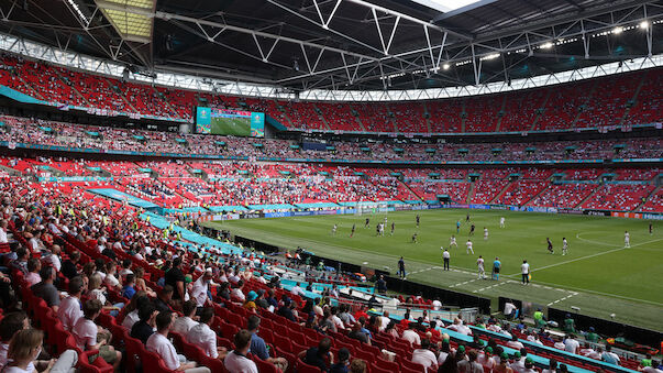 EURO-Finalphase vor 40.000 Fans im Wembley