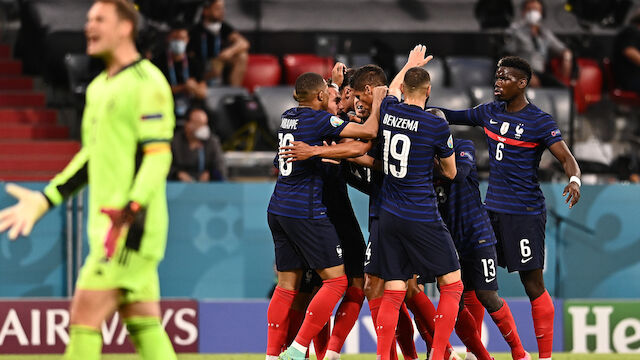 Frankreich gewinnt EURO-Kracher gegen Deutschland