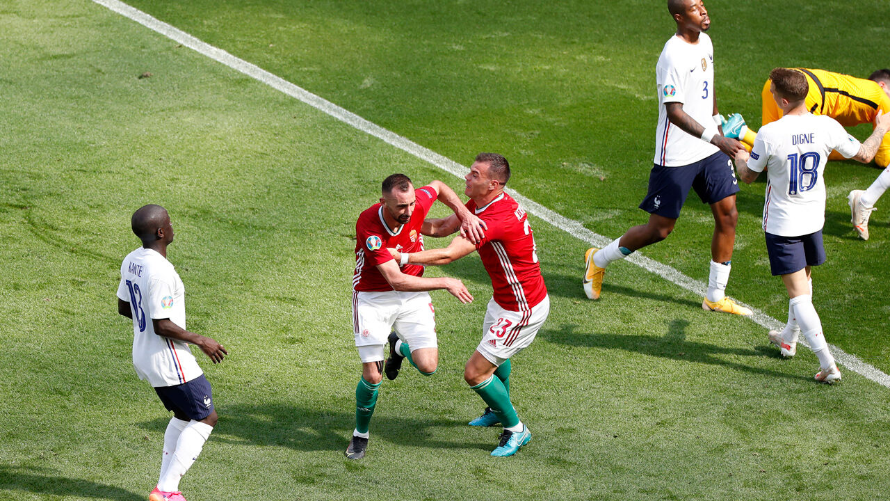 Highlight-VIDEO: Ungarn schockt Frankreich und Reporterin ...