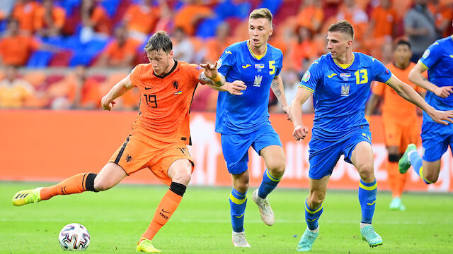 Niederlande siegt in ÖFB-Gruppe gegen Ukraine