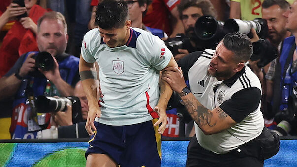 Wegen Flitzer: Ordner verletzt Spanien-Kapitän
