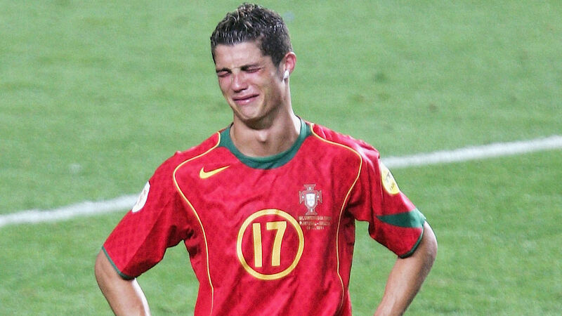 Ronaldo vergießt bittere Tränen