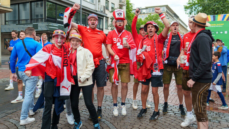 EUROphorie! Die besten Fan-Momente vor Österreich-Frankreich