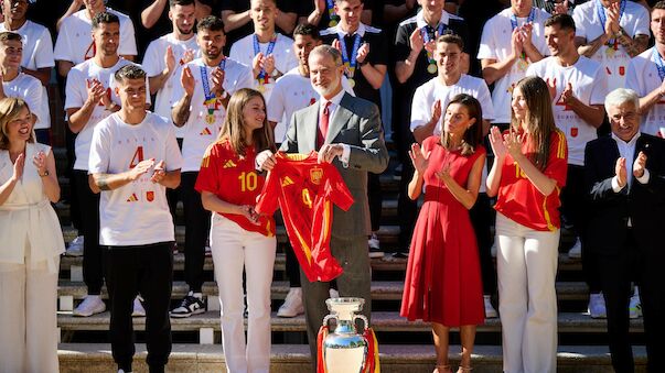 Nach EM-Triumph: Spanien überschwänglich empfangen