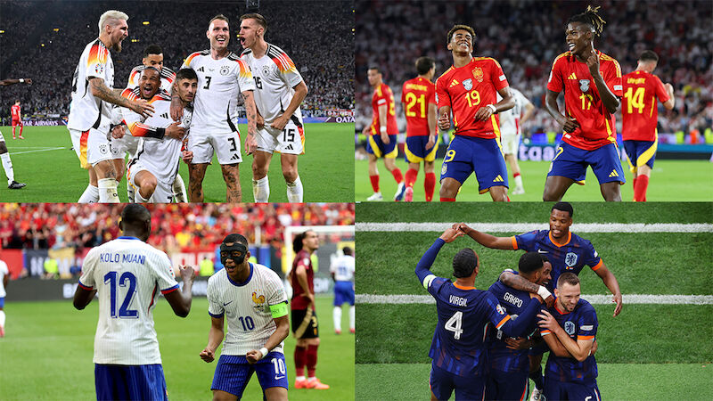Welcher Viertelfinalist ist titelreif? Das EM-Power-Ranking