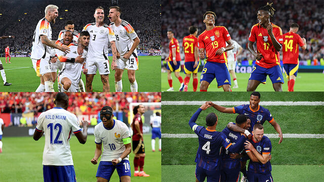 Welcher Viertelfinalist ist titelreif? Das EM-Power-Ranking