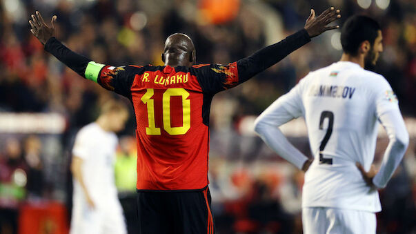 Belgiens Torjäger Lukaku - 