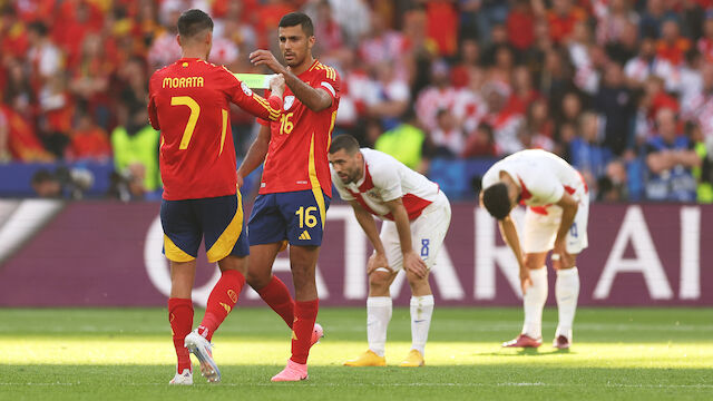 Eine Partie Sperre für Spaniens Morata und Rodri