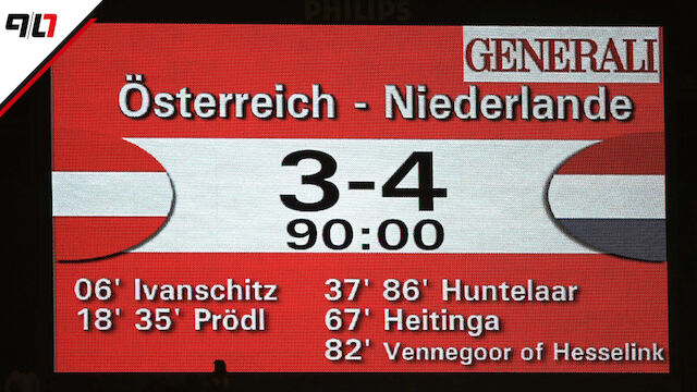 Österreich vs. Niederlande: Langes Warten auf ein Ende