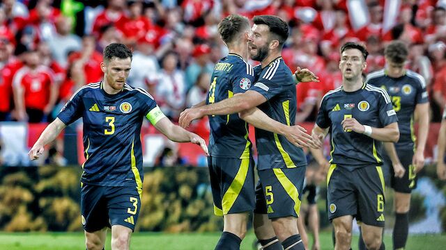 Starker Fight: Schottland holt einen Punkt gegen die Schweiz