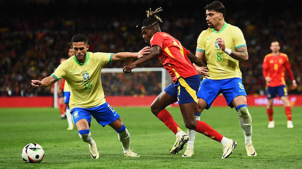 Remis! Spanien gegen Brasilien endet torreich