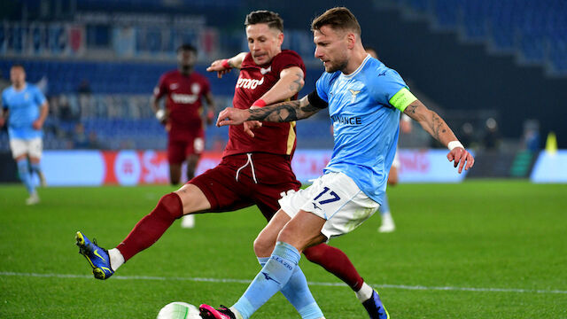 Ciro Immobile schießt Lazio trotz früher Unterzahl zum Sieg
