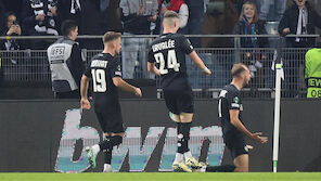 Sturm Graz überrollt Slovan Bratislava im Hinspiel