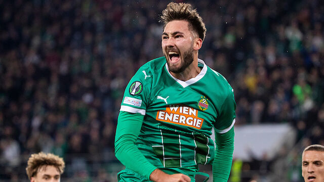 Rapid holt nächsten Sieg in der Conference League