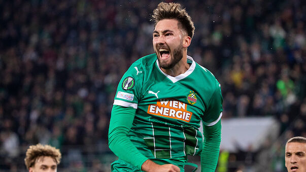 Rapid holt nächsten Sieg in der Conference League