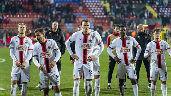 Rapid im Pech: 