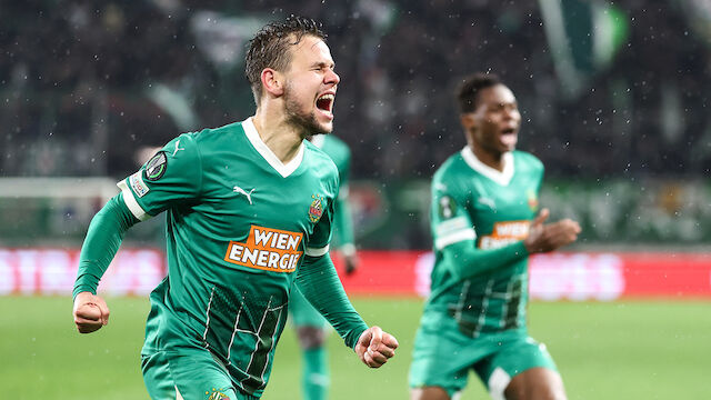 Viertelfinale! Rapid gelingt dank Euro-Louis Historisches