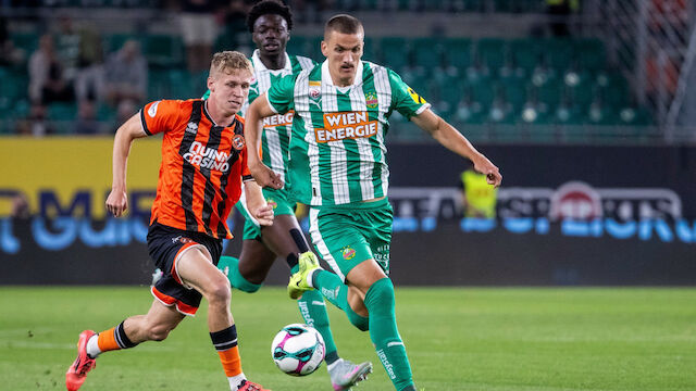Rapid patzt im Quali-Hinspiel gegen Dundee United