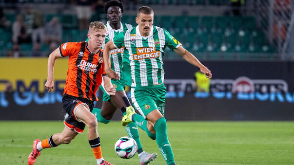 Rapid patzt im Quali-Hinspiel gegen Dundee United