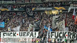 Fan-Protest gegen UEFA und RBS