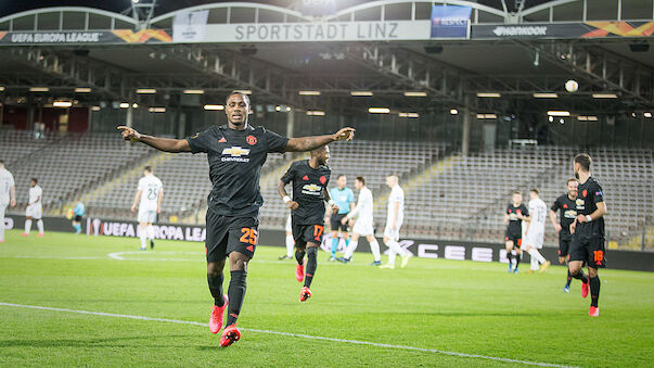 5:0! ManUtd zeigt LASK Grenzen auf