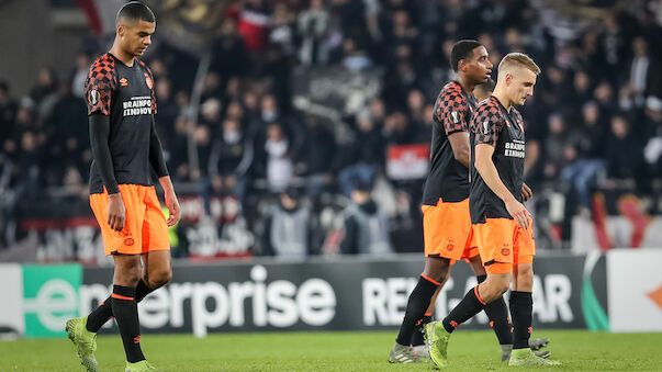 PSV mit Pizza-Fail nach Pleite gegen LASK
