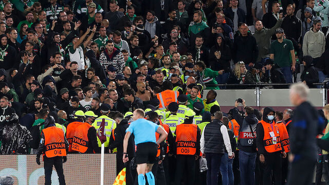 Fan-Tumulte: Hartes UEFA-Urteil gegen Rapid