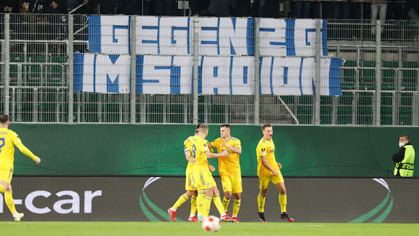 Dinamo-Solidarität mit Rapid-Fans