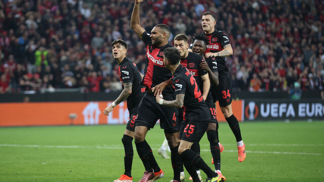 Leverkusen nach irrer Schlussphase ungeschlagen im EL-Finale