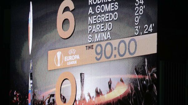 Vor Rapid-Valencia: 0:6 wurde noch nie aufgeholt
