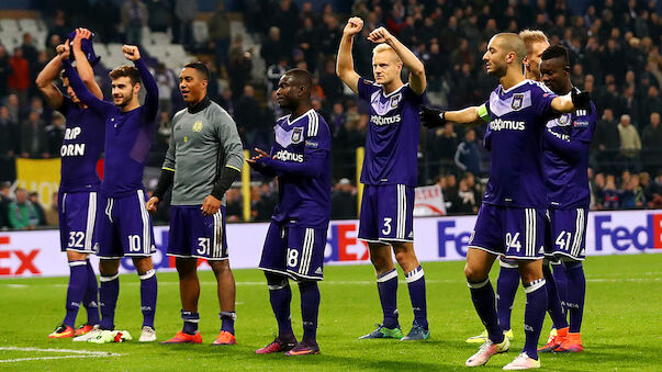 Anderlecht fixiert Aufstieg ins EL-1/16-Finale