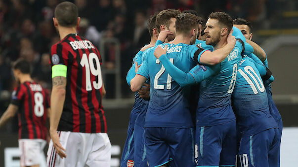 Europa League: Arsenal jubelt in Mailand