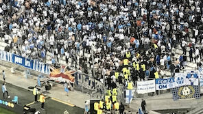 Schlägerei unter Marseille-Fans