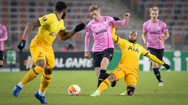 LASK mit Remis gegen Tottenham