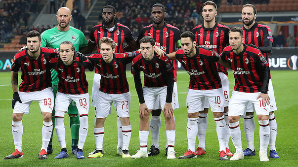 AC Milan aus der Europa League ausgeschlossen