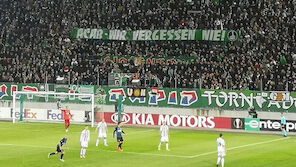 Rapid-Fans: Message an Polizei